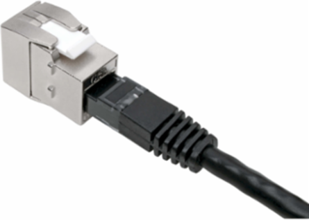 Keystone Jack RJ45, Shielded, Toolless, PoE Type 4, Lifetime Warranty