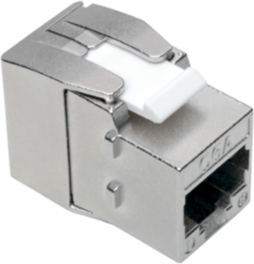 Keystone Jack RJ45, Shielded, Toolless, PoE Type 4, Lifetime Warranty