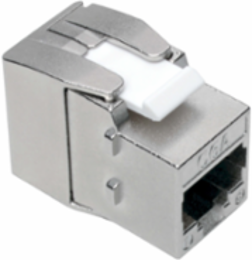 Keystone Jack RJ45, Shielded, Toolless, PoE Type 4, Lifetime Warranty