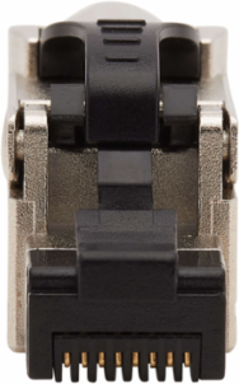 Cat6a RJ45 Plug, Shielded, 100W High-Power PoE, 6.5-8.5mm OD