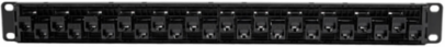 24-Port 1U Rack-Mount Cat5e/6 Patch Panel, TAA Compliant, No Punchdown Required