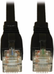 3 ft Black Cat6a Snagless Ethernet Cable, 10Gbps UTP, RJ45 M/M