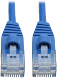 Cat6a 10G Snagless Slim UTP Ethernet Cable, 28 AWG, 4 ft., Blue