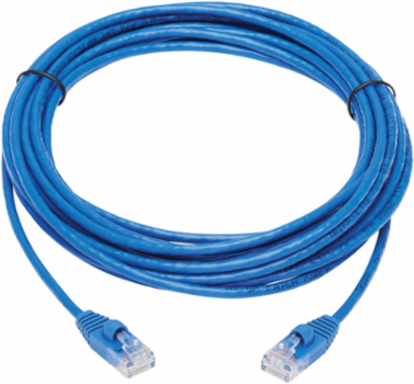 Cat6a Slim UTP Ethernet Cable 20 ft., 10Gbps, Blue, Snagless RJ45