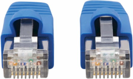 Cat6a 10G Ethernet Cable, 30 ft, F/UTP, PoE, CMR-LP, Blue