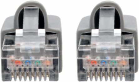 Cat6a 10G-Certified Snagless STP Ethernet Cable, 5 ft., 10Gbps, Gray