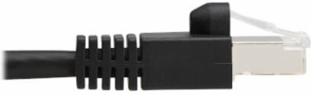Ethernet Patch Cable, Cat8, SSTP Shielded, 40G, PoE+, RJ45 M/M, Black, 3 ft