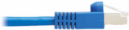 Ethernet Cable, Cat8 40G Snagless SSTP, RJ45 M/M, PoE++, Blue, 15 ft