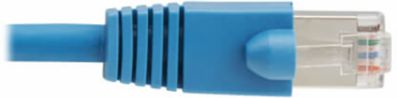 Ethernet Cable, Cat8 40G Snagless SSTP, RJ45 M/M, PoE++, LSZH, Blue, 1 m