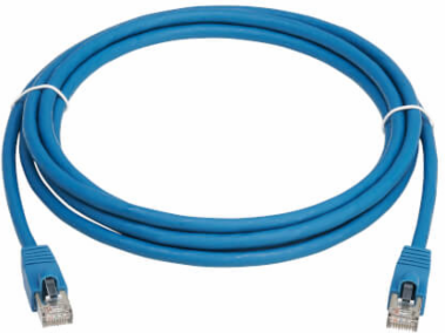 Ethernet Cable, Cat8 40G Snagless SSTP, RJ45 M/M, PoE++, LSZH, Blue, 4 m