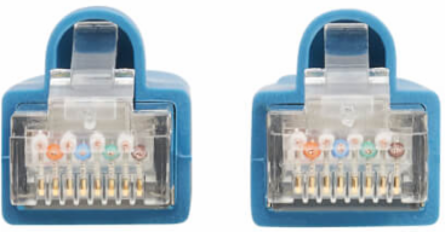 Ethernet Cable, Cat8 40G Snagless SSTP, RJ45 M/M, PoE++, LSZH, Blue, 5 m