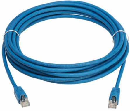 Ethernet Cable, Cat8 40G Snagless SSTP, RJ45 M/M, PoE++, LSZH, Blue, 7 m