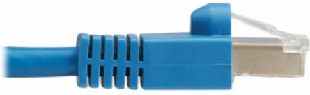 Ethernet Cable, Cat8 40G Snagless SSTP, RJ45 M/M, PoE++, LSZH, Blue, 0.5 m