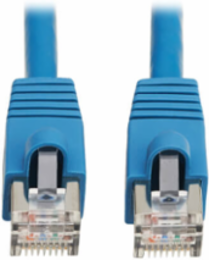 Ethernet Cable, Cat8 40G Snagless SSTP, RJ45 M/M, PoE++, LSZH, Blue, 0.5 m