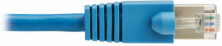 Ethernet Cable, Cat8 40G Snagless SSTP, RJ45 M/M, PoE++, LSZH, Blue, 15 m