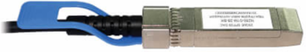 SFP28 Twinax Copper Cable, 25GbE Passive (M/M), Black, 1 m