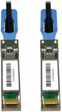 SFP28 Twinax Copper Cable, 25GbE Passive (M/M), Black, 1 m