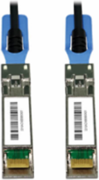 SFP28 Twinax Copper Cable, 25GbE Passive (M/M), Black, 1 m