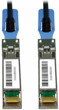 SFP28 to SFP28 Passive Twinax Copper DAC Cable, 25GbE, 30 AWG, Black, 2 m (6.56 ft)