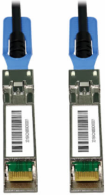 SFP28 to SFP28 Passive Twinax Copper DAC Cable, 25GbE, 26 AWG, Black, 3 m (9.84 ft)