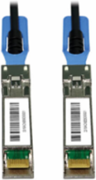 SFP28 to SFP28 Passive Twinax Copper DAC Cable, 25GbE, 26 AWG, Black, 3 m (9.84 ft)