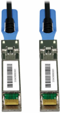 SFP28 to SFP28 Passive Twinax Copper DAC Cable, 25GbE, 26 AWG, Black, 4 m (13.1 ft)