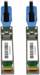 SFP28 to SFP28 Passive Twinax Copper DAC Cable, 25GbE, 26 AWG, Black, 4 m (13.1 ft)