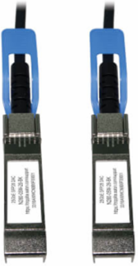 SFP28 to SFP28 Passive Twinax Copper DAC Cable, 25GbE, 26 AWG, Black, 5 m (16.4 ft)