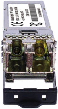 Industrial Gigabit SFP Transceiver, 1000Base-SX, Multimode LC Duplex, DDM, -40 to 85C, 550 m, TAA