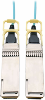 QSFP28 Active Optical Cable 100GbE, Aqua, 10m (32.8 ft.)