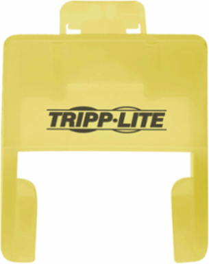 Universal RJ45 Plug Locks 10 Pack, Yellow, Color-Coded for Quick Identification