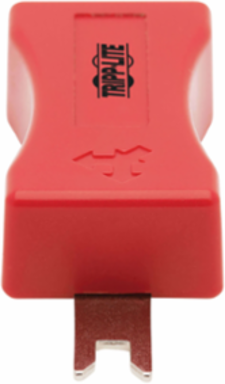 Security Keys for RJ45 Plug Locks and Inserts, Red, 2 Pack