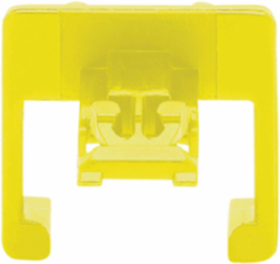 Universal RJ45 Locking Inserts 10 Pack, Yellow Color-Coded for Easy Identification