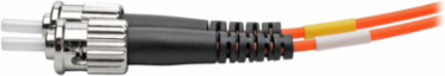 7M Multimode 62.5/125 Fiber Patch Cable, LC/ST, 1Gbps, FDDI/OFNR Rated