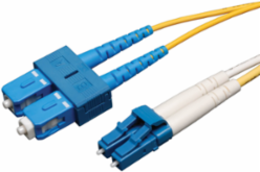 Duplex Singlemode 8.3/125 Fiber Patch Cable (LC/SC), 2M (6 ft.)