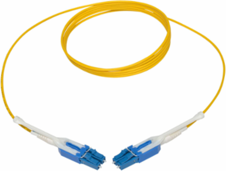 Duplex Singlemode Fiber Patch Cable 2 m, 8.3/125 Micron, 10 Gbps
