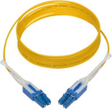 Duplex Singlemode Fiber Patch Cable 8.3/125, 3 Meter (10 ft), 10 Gbps
