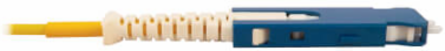 400G Singlemode 9/125 OS2 Fiber Optic Cable, Duplex SN-UPC M/M, LSZH, Yellow, 5 m