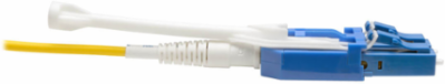 MTP/MPO to 8xLC Singlemode Breakout Cable, 2 Meter, Yellow, Plenum Rated