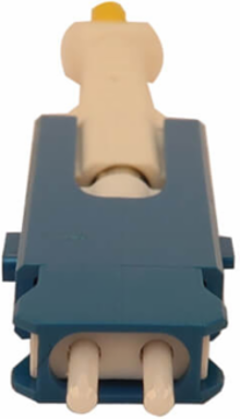 40/100/400G Singlemode 9/125 OS2 Breakout Fiber Optic Cable (12F MTP/MPO-APC to 4x Duplex SN-UPC F/M), LSZH, Yellow, 3 m (9.8 ft.)