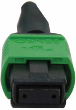 40/100/400G Singlemode 9/125 OS2 Breakout Fiber Optic Cable (12F MTP/MPO-APC to 4x Duplex SN-UPC F/M), LSZH, Yellow, 3 m (9.8 ft.)