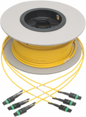 MTP/MPO Singlemode Slim Trunk Cable, 24-Strand, 45 m (147 ft), 6mm Jacket