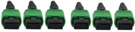 Fiber Optic Cable, 3x8F MTP/MPO APC F/F, Singlemode 9/125 OS2, 40/100G, LSZH, Yellow, 30 m