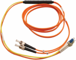 1M (3 ft.) Fiber Optic Mode Conditioning Patch Cable, ST/LC Connectors, Grit 62.5/125 Micron