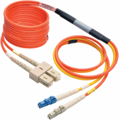 Fiber Optic Mode Conditioning Patch Cable LC to SC, 2M (6 ft.), 62.5/125 Micron
