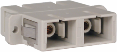 Duplex SC/SC Fiber Optic Coupler, 2 Fiber, Multimode, Lifetime Warranty