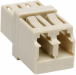 Duplex Multimode Fiber Optic Coupler LC/LC, 2 Fibers, Lifetime Warranty