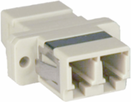 Duplex Singlemode Fiber Coupler LC/LC for 2 Fibers, Lifetime Warranty