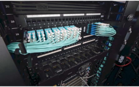 High Density Fiber Enclosure Panel, 2U, 14-Cassette Capacity, 19 Inch Rackmountable
