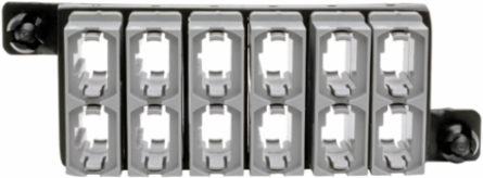 40 GB Pass-Through Fiber Cassette, 12-Fiber MTP/MPO Connections